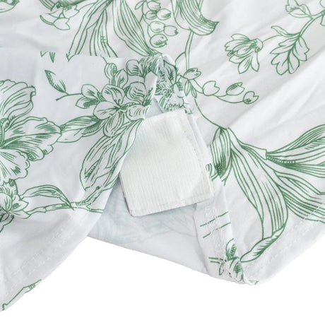 8 ft Fitted Spandex Tablecloth French Toile Table Cover