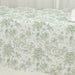 8 ft French Toile Fitted Polyester Rectangle Tablecloth