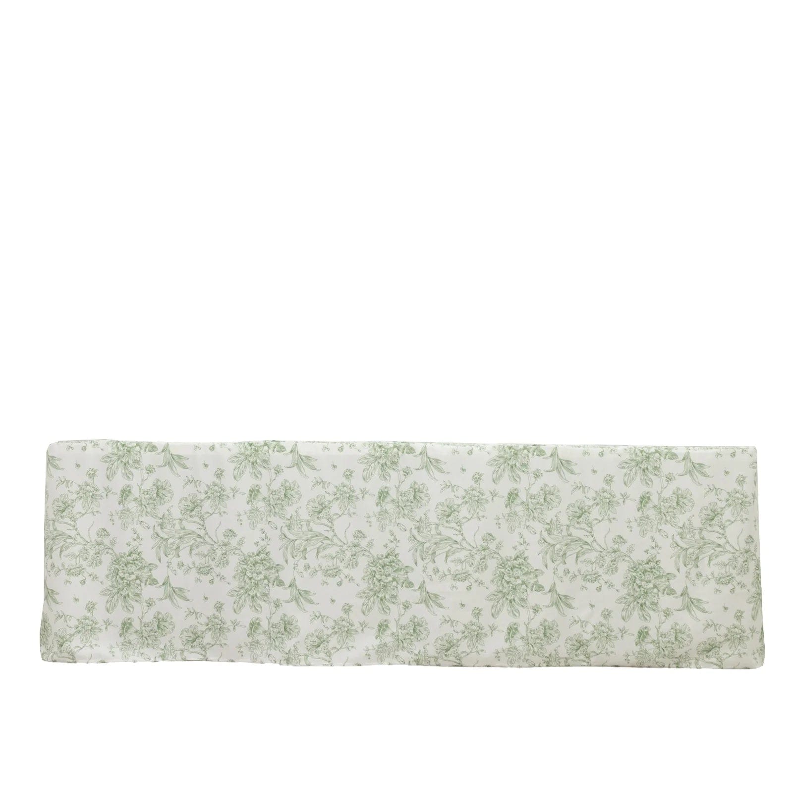 8 ft French Toile Fitted Polyester Rectangle Tablecloth TAB_FIT8_FLORFT_DSG