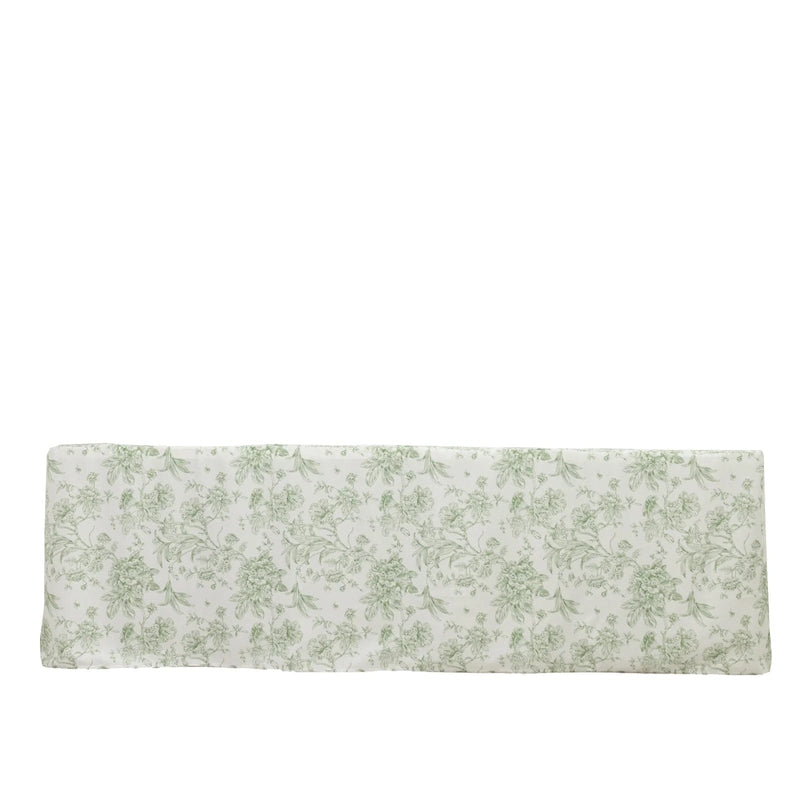 8 ft French Toile Fitted Polyester Rectangle Tablecloth TAB_FIT8_FLORFT_DSG