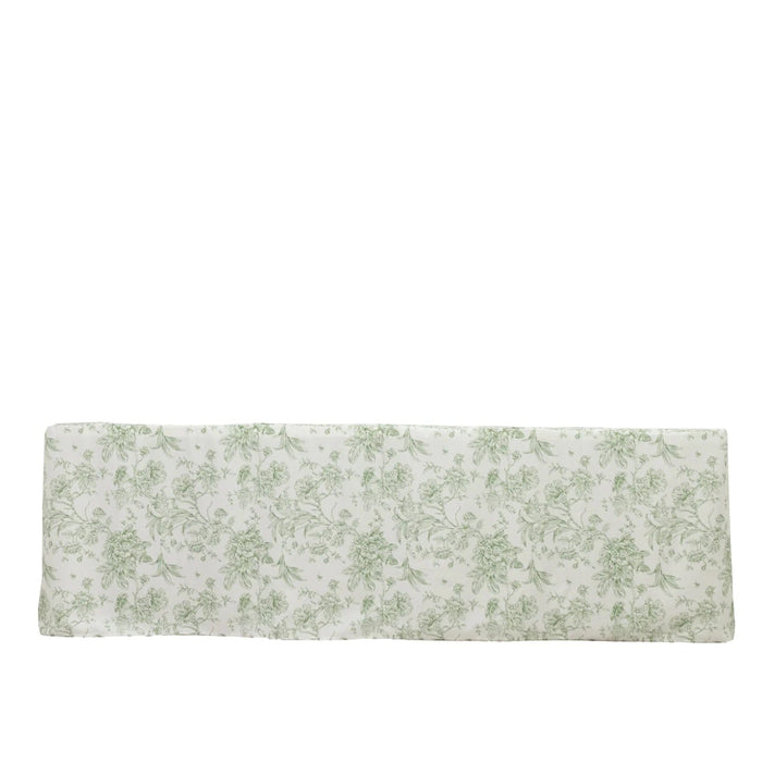 8 ft French Toile Fitted Polyester Rectangle Tablecloth TAB_FIT8_FLORFT_DSG