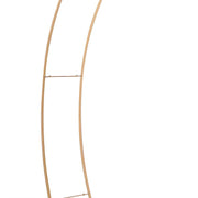 8 ft Heavy Duty Metal Double Hoop Wedding Arch Photo Backdrop Stand - Gold BKDP_STNDCIR5_7_GOLD