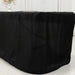 8 ft Open Back Fitted Polyester Rectangle Tablecloth