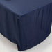 8 ft Open Back Fitted Polyester Rectangle Tablecloth