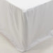 8 ft Open Back Fitted Polyester Rectangle Tablecloth