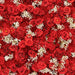 8 ft x 4 ft Roll Up Silk Roses and Baby's Breath Artificial Flower Wall Backdrop