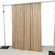 8 ft x 8 ft Premium Velvet Backdrop Curtain