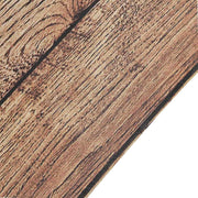 8 ft x 8 ft Printed Vinyl Photo Backdrop Vintage Wood Design Party Banner - Brown BKDP_VIN_8X8_WOD07