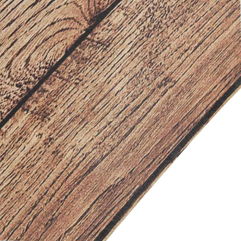 8 ft x 8 ft Printed Vinyl Photo Backdrop Vintage Wood Design Party Banner - Brown BKDP_VIN_8X8_WOD07