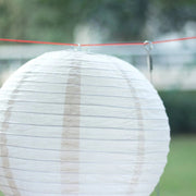 8 pcs Assorted Size 6 in 8 in 10 in 14 in Large Hanging Paper Lanterns