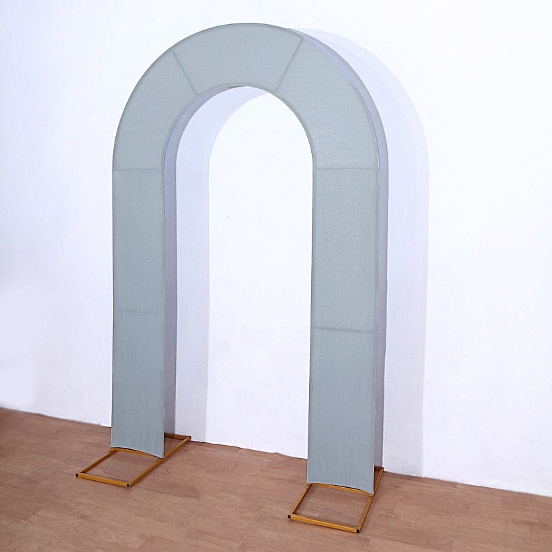 8ft Fitted Spandex Open Arch Double Sided Backdrop Stand Cover