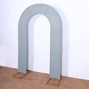 8ft Fitted Spandex Open Arch Double Sided Backdrop Stand Cover