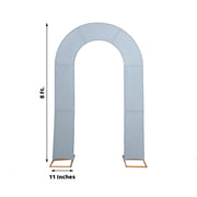 8ft Fitted Spandex Open Arch Double Sided Backdrop Stand Cover