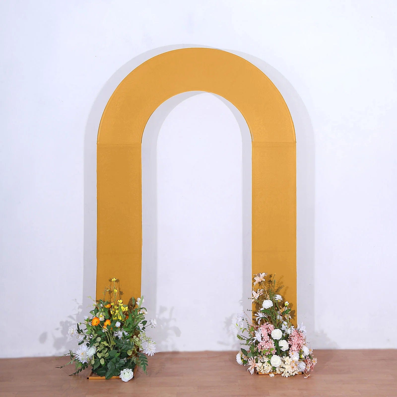 8ft Fitted Spandex Open Arch Double Sided Backdrop Stand Cover