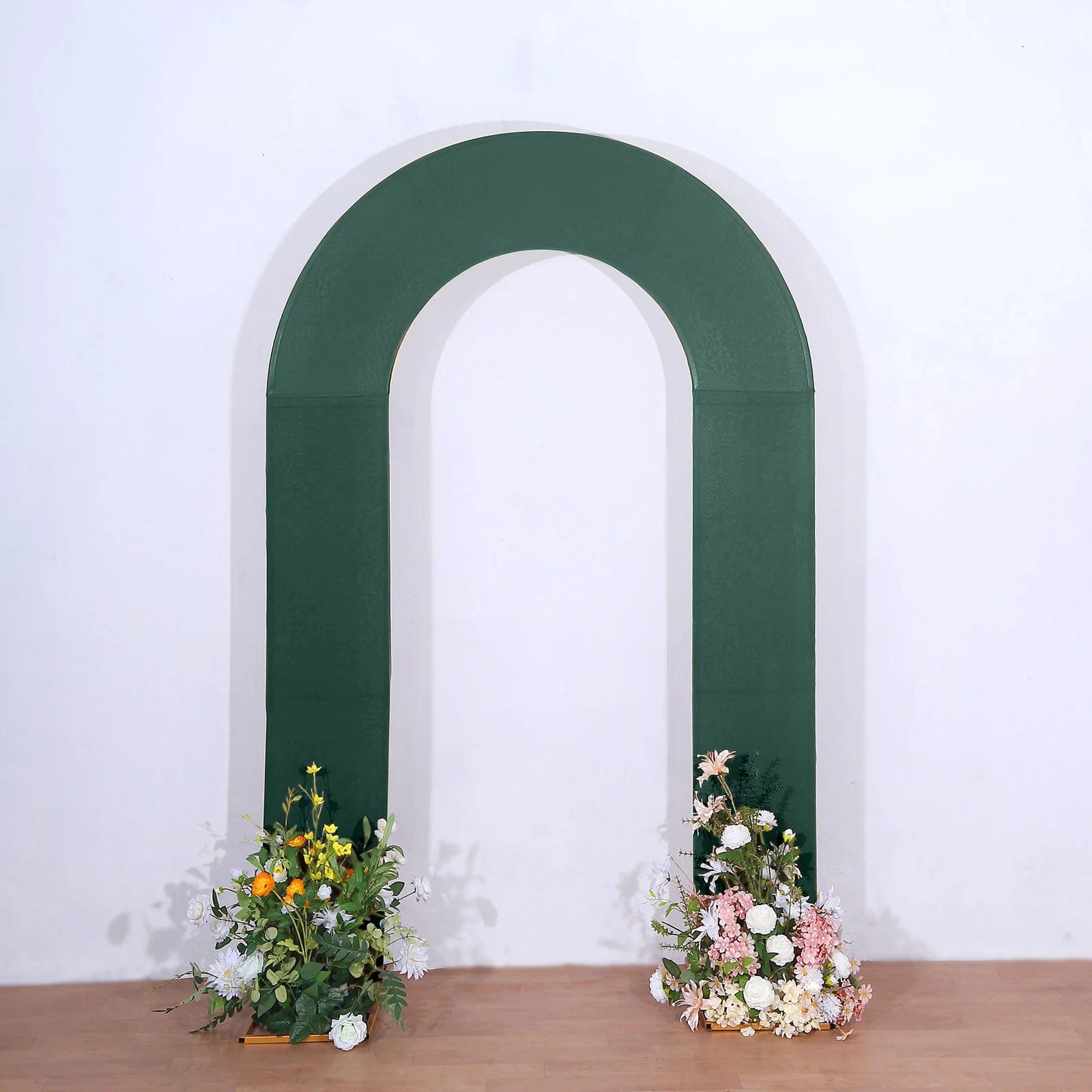 8ft Fitted Spandex Open Arch Double Sided Backdrop Stand Cover