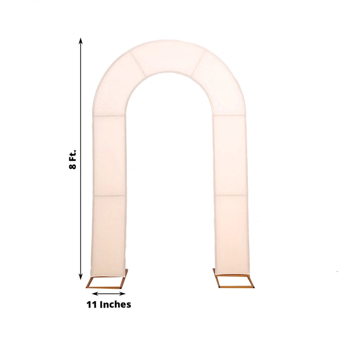 8ft Spandex Fitted Open Arch Backdrop Cover