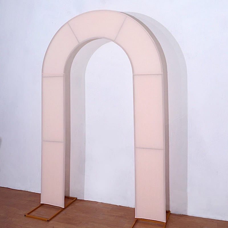 8ft Spandex Fitted Open Arch Backdrop Cover