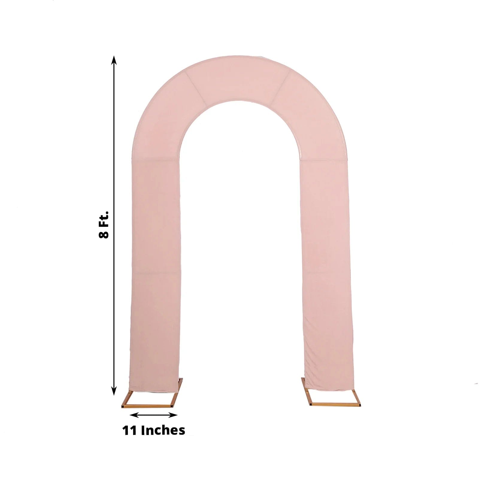 8ft Spandex Fitted Open Arch Backdrop Cover