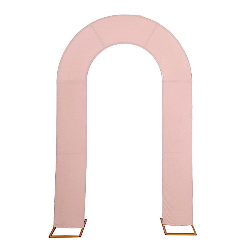 8ft Spandex Fitted Open Arch Backdrop Cover IRON_STND18_SPX_L_080