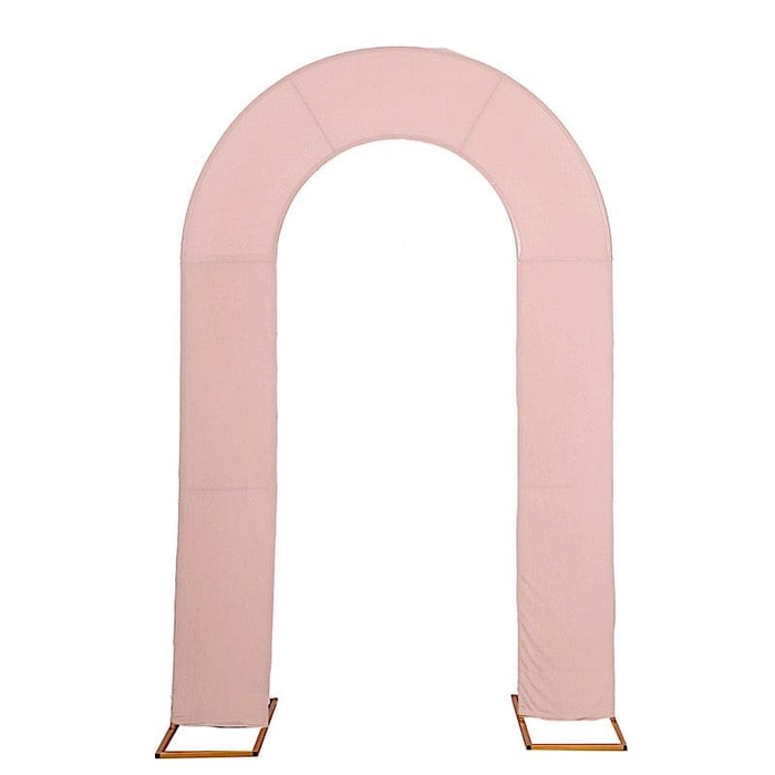 8ft Spandex Fitted Open Arch Backdrop Cover IRON_STND18_SPX_L_080