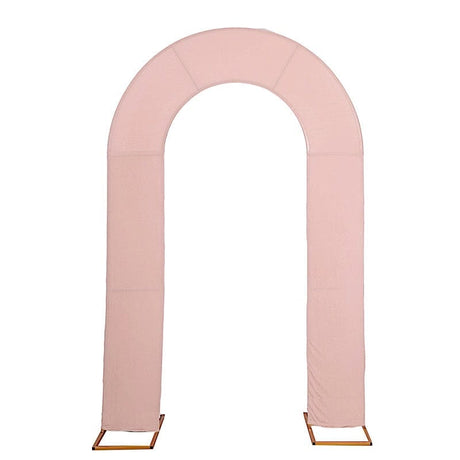 8ft Spandex Fitted Open Arch Backdrop Cover IRON_STND18_SPX_L_080