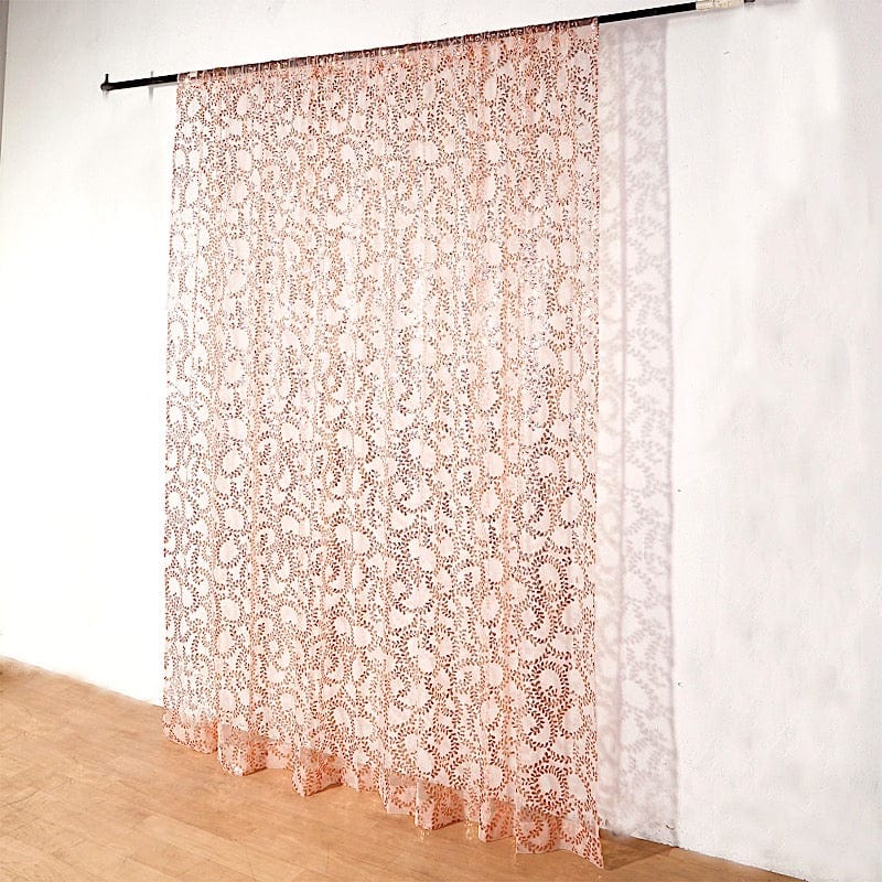 8ft x 8ft Embroider Sequin Backdrop Curtain