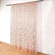 8ft x 8ft Embroider Sequin Backdrop Curtain