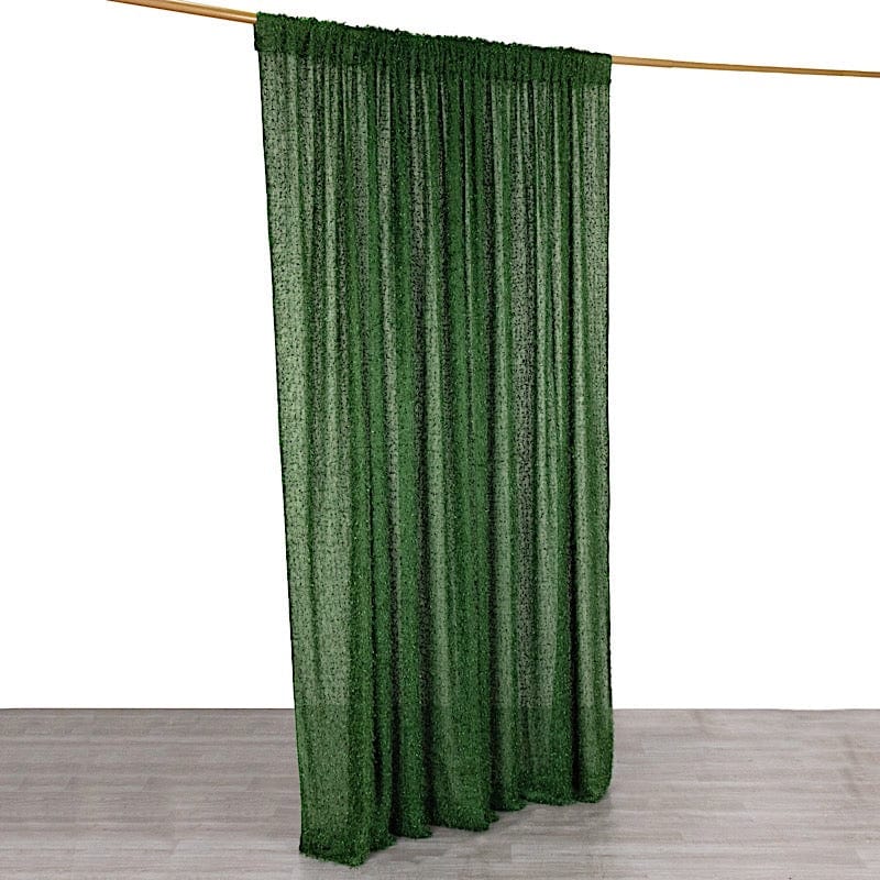 8ft x 8ft Fringe Shag Polyester Photo Backdrop Curtain