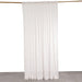 8ft x 8ft Fringe Shag Polyester Photo Backdrop Curtain BKDP_STR02_8X8_WHT