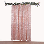 8ft x 8ft Geometric Sequin Photo Backdrop Curtain Drape Panel