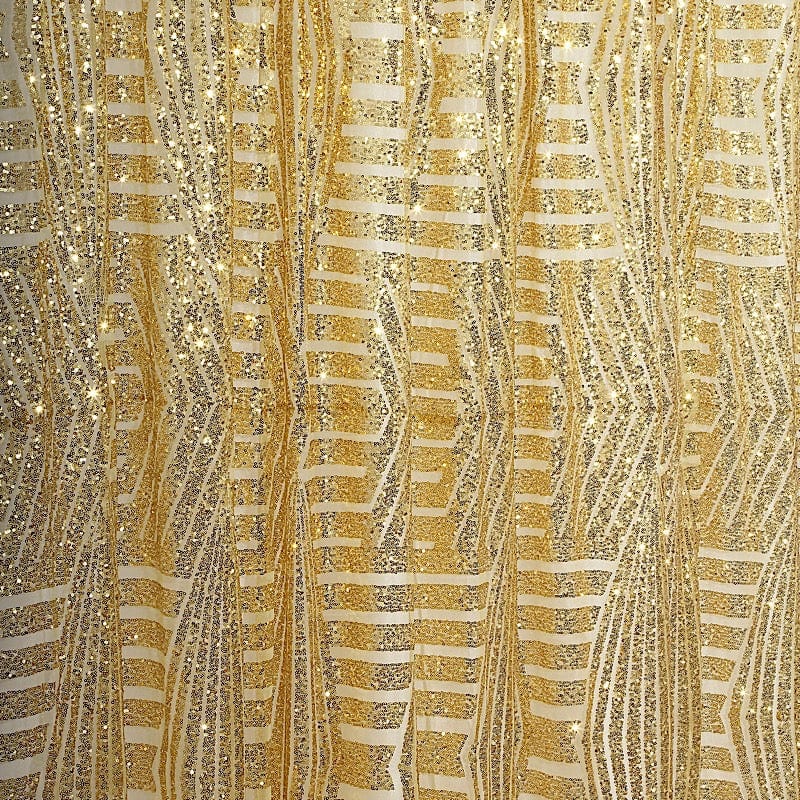 8ft x 8ft Geometric Sequin Photo Backdrop Curtain Drape Panel