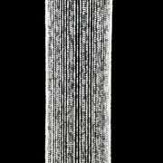 9 ft Hanging Beaded Crystal Column Chandelier - Clear CHDLR_HANG02_9FT_CLR