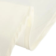 90" Cotton Blend Round Tablecloth for Daily and Formal Use