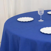 90" Cotton Blend Round Tablecloth for Weddings and Events