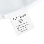 90" Fire Retardant Polyester Scuba Round Tablecloth