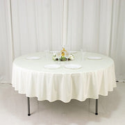 90" Fire Retardant Polyester Scuba Round Tablecloth
