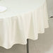 90" Fire Retardant Polyester Scuba Round Tablecloth