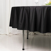 90" Fire Retardant Polyester Scuba Round Tablecloth