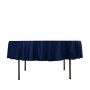 90" Fire Retardant Polyester Scuba Round Tablecloth