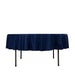 90" Fire Retardant Polyester Scuba Round Tablecloth