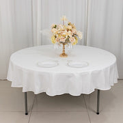 90" High Quality Cotton Round Tablecloth