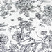 90" Polyester Round Tablecloth for Weddings and Events - French Toile Pattern