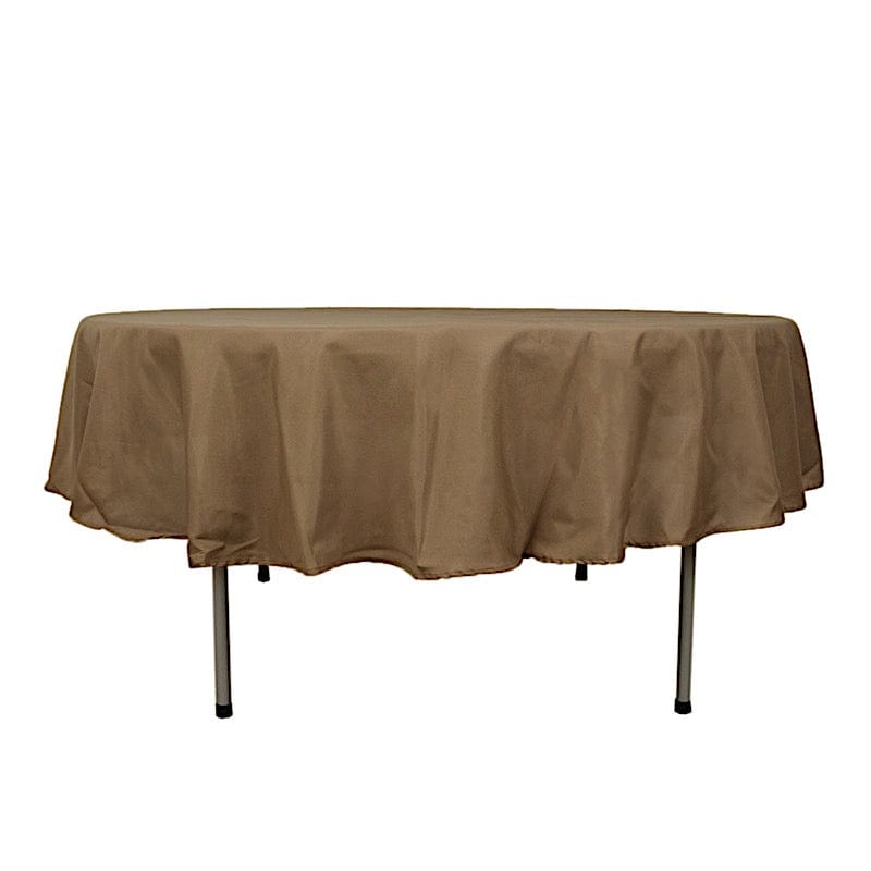 90" Polyester Round Tablecloth Wedding Party Table Linens