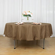 90" Polyester Round Tablecloth Wedding Party Table Linens TAB_90_TAUP_POLY