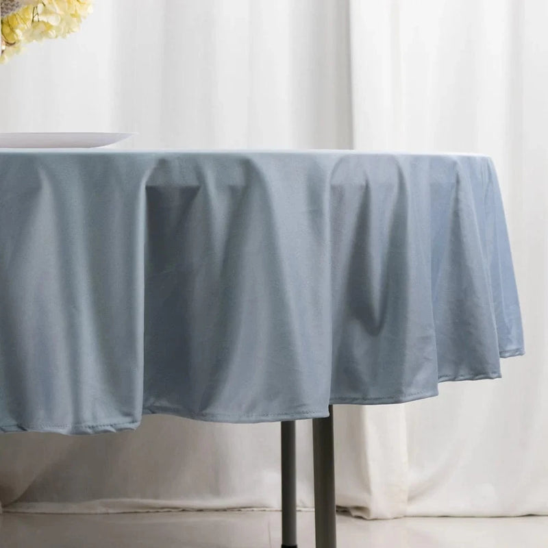 90" Premium Scuba Round Tablecloth
