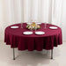 90" Premium Scuba Round Tablecloth