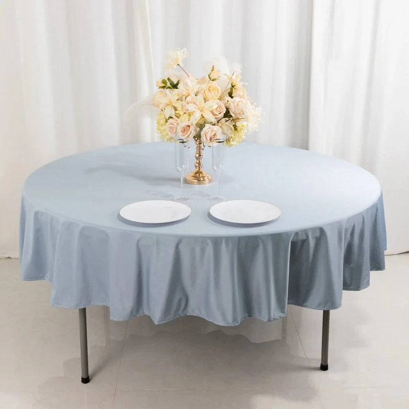 90" Premium Scuba Round Tablecloth