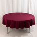 90" Premium Scuba Round Tablecloth