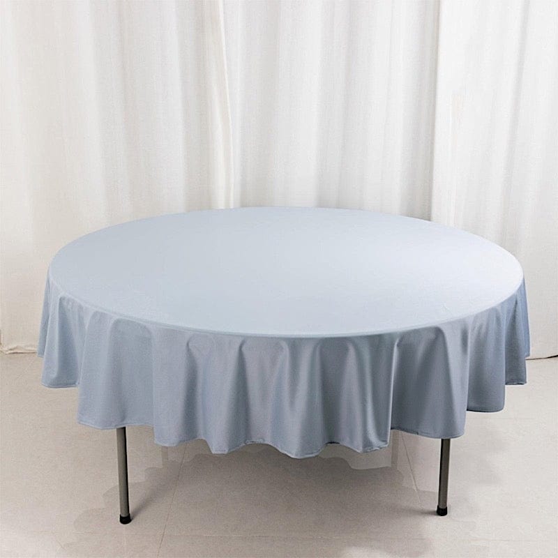 90" Premium Scuba Round Tablecloth