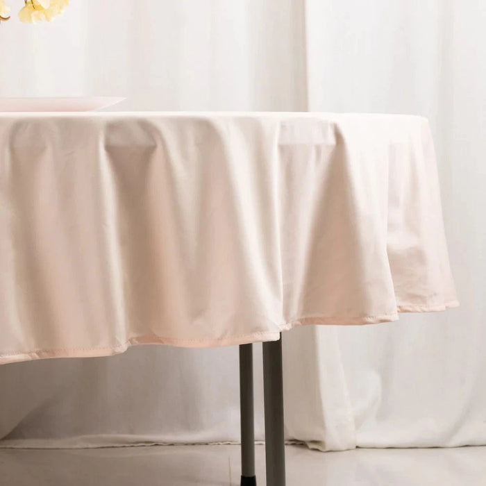 90" Premium Scuba Round Tablecloth